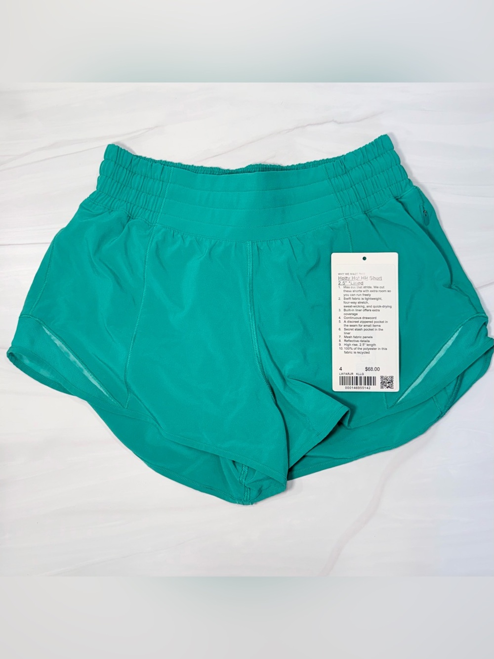 Lululemon Bundle Women’s Hotty Hot Shorts Pink, Teal, Coral, Black Size 4 - Picture 6 of 16